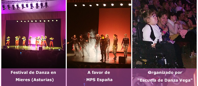 Festival de Danza a favor de MPS España organizado por “ESCUELA DE DANZA VEGA”