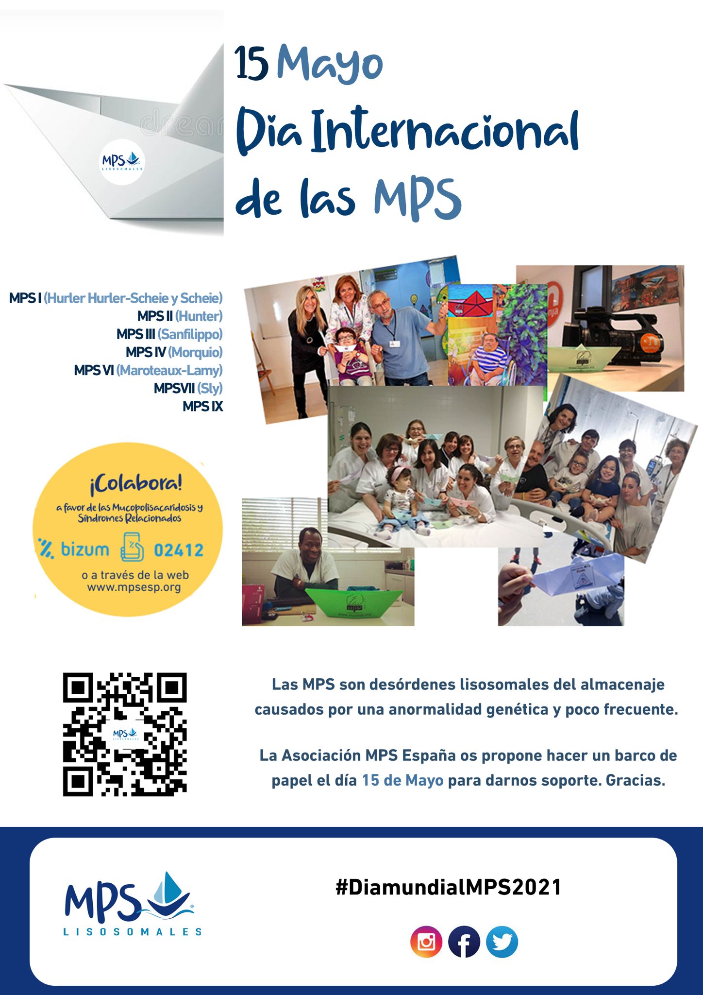 cartell Cartel dia internacional de las MPS 2021